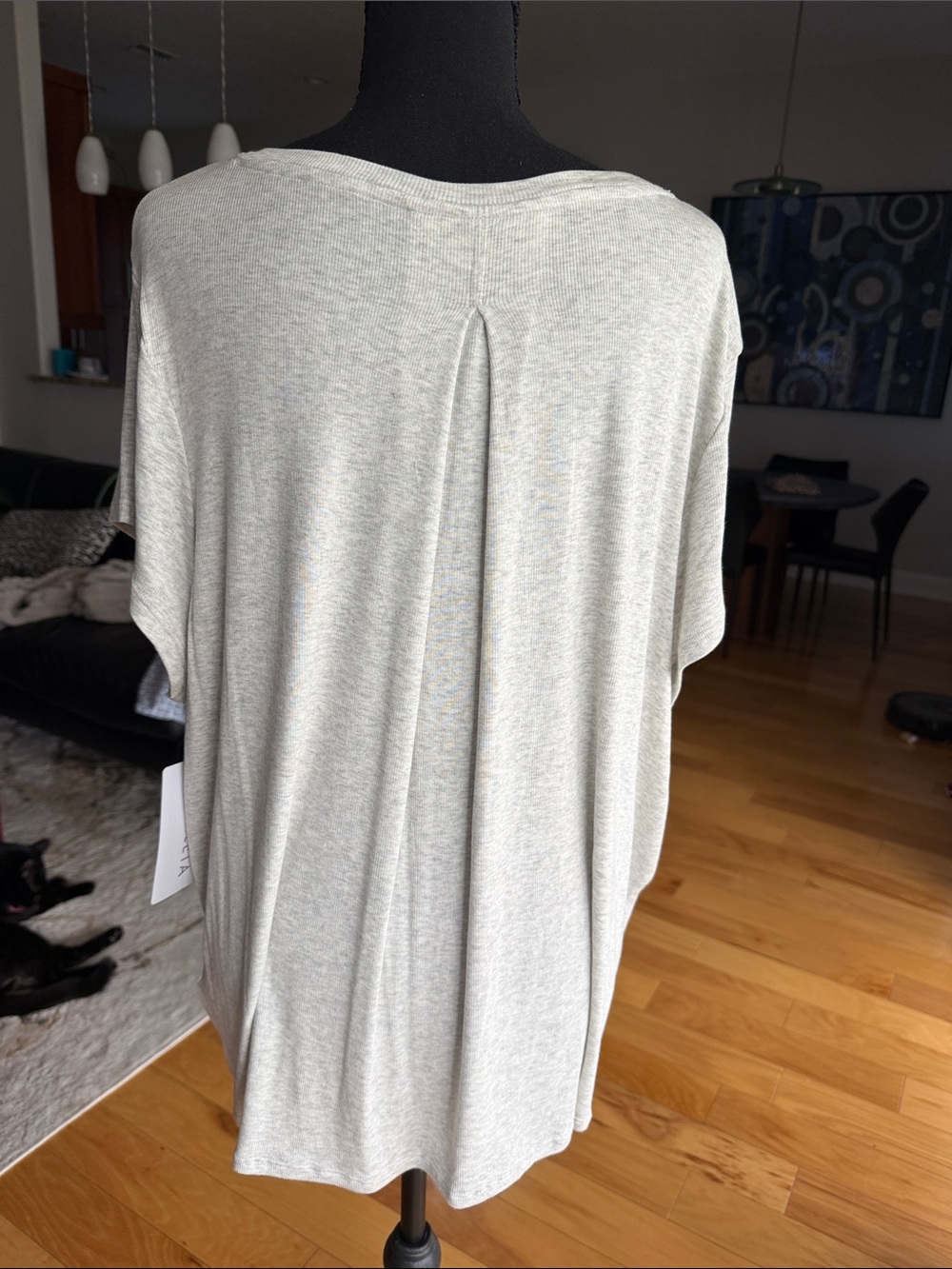 Athleta With Ease Rib Tee - Picture 2 of 4